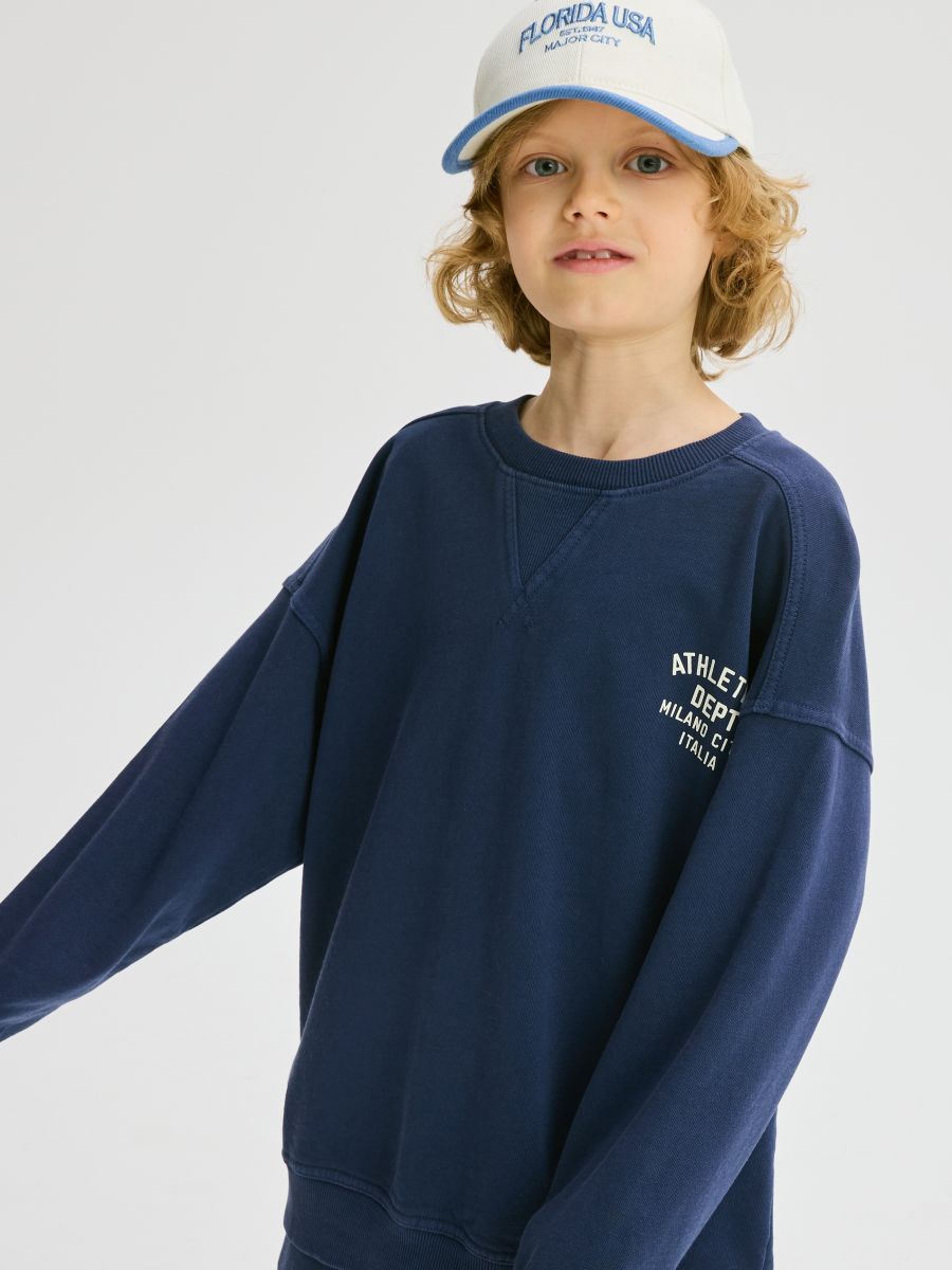Cotton set with shorts - navy - RESERVED - 5