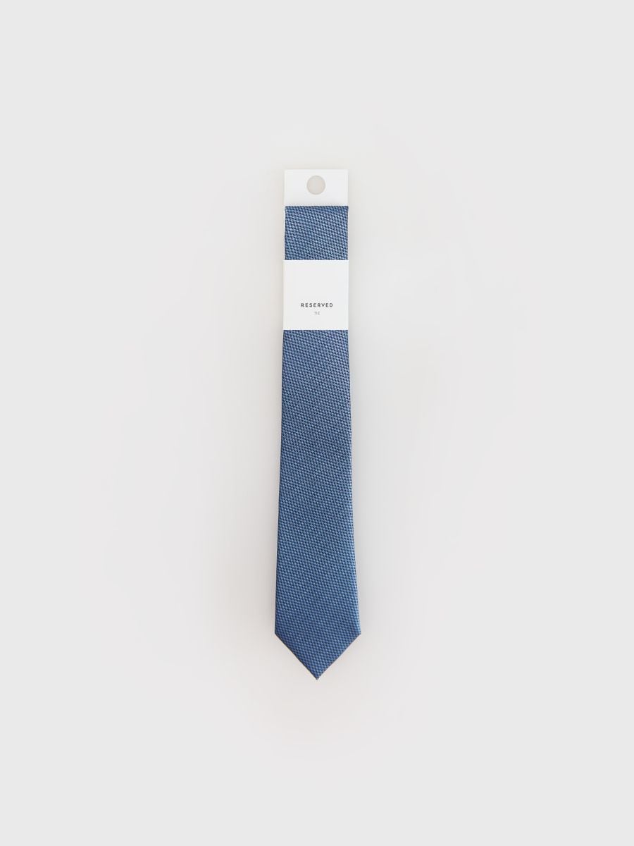 MEN`S TIE - plava - RESERVED