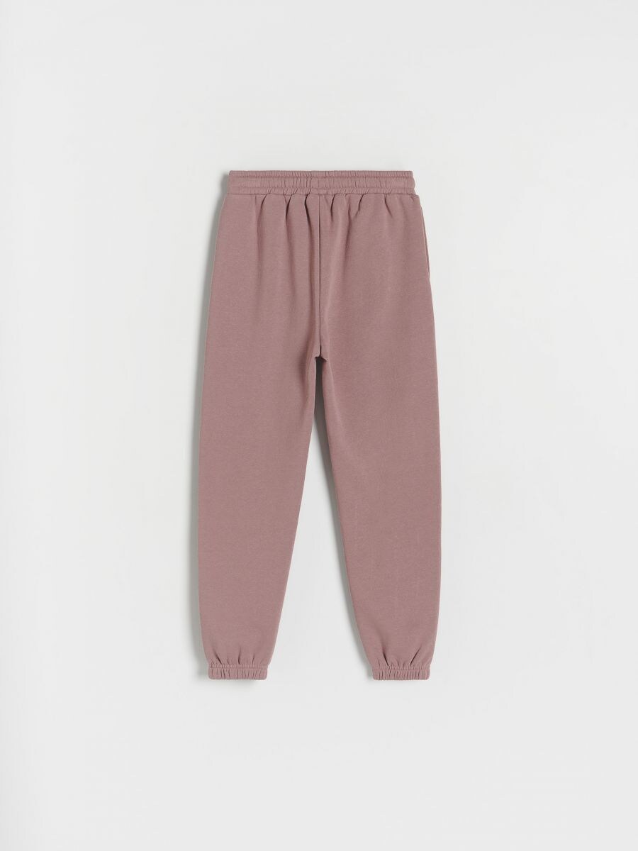 Jogger tracksuit bottoms - maroon - RESERVED - 3