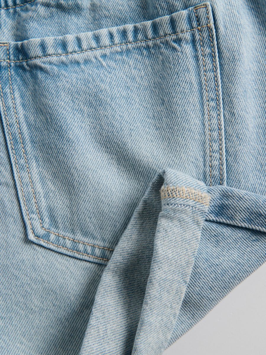 LADIES` SHORTS - blue - RESERVED - 2