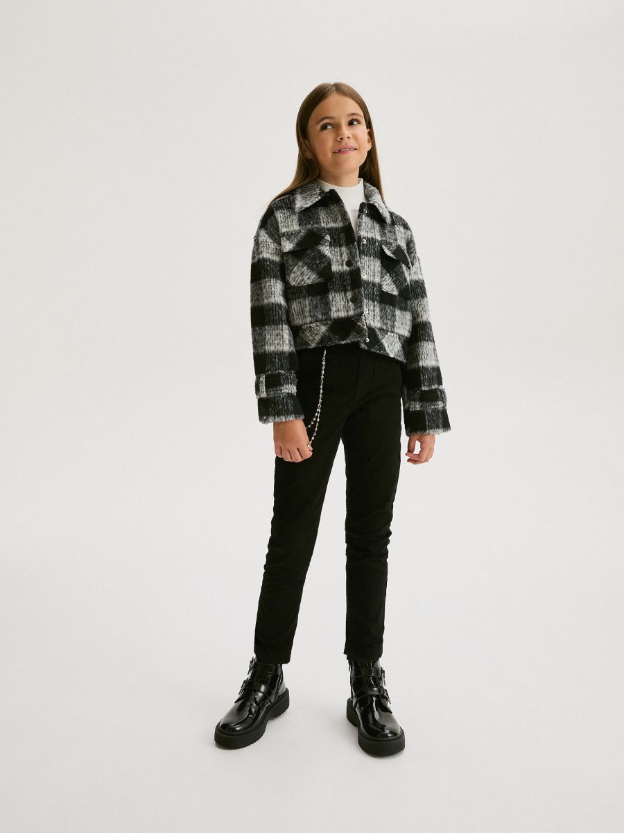 Trousers with chain detail - black - RESERVED - 6