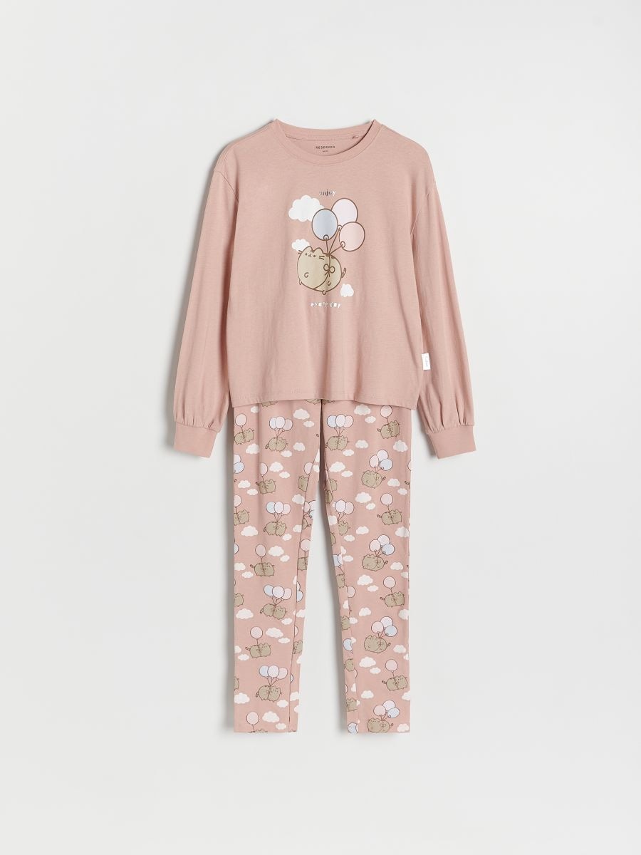 GIRLS` PYJAMA - lyshudfarve - RESERVED