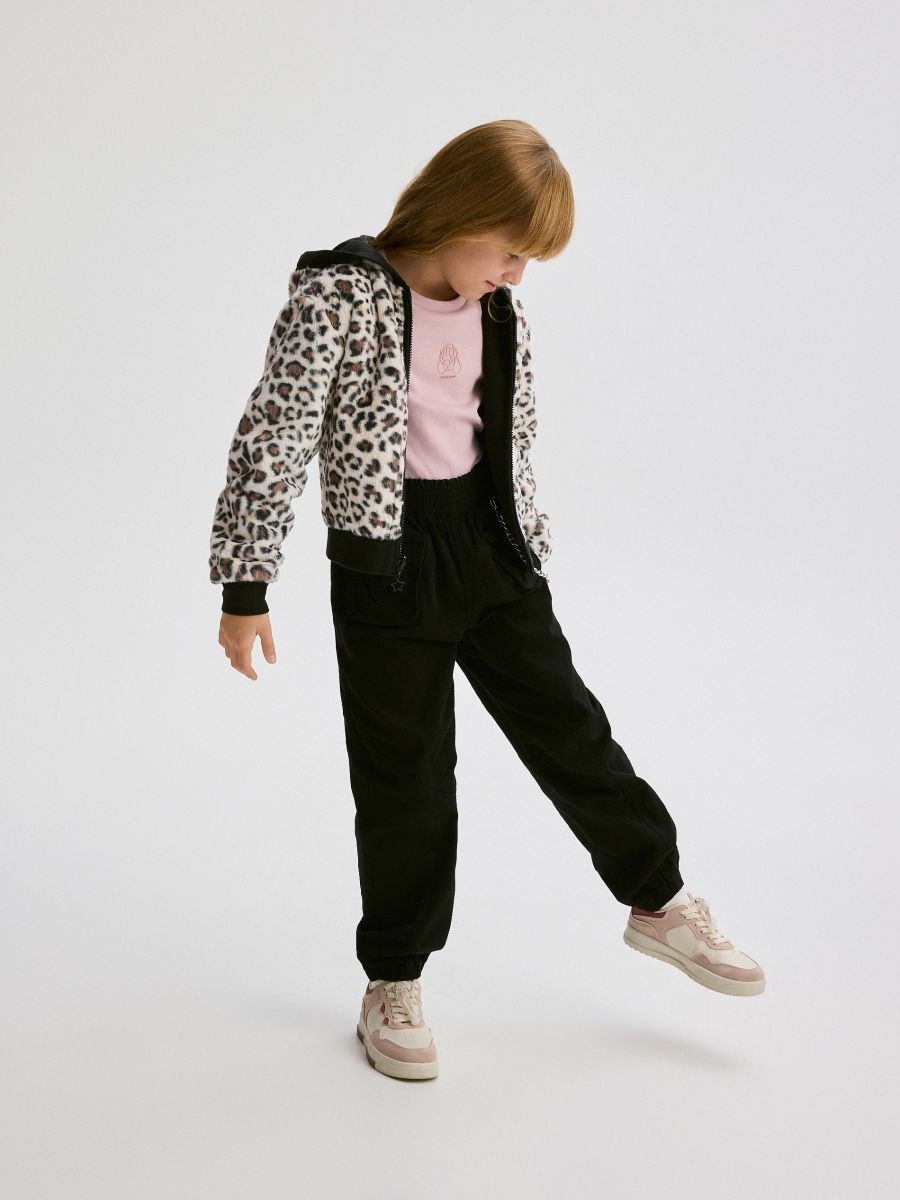 Broek met ketting - ZWART - RESERVED - 3