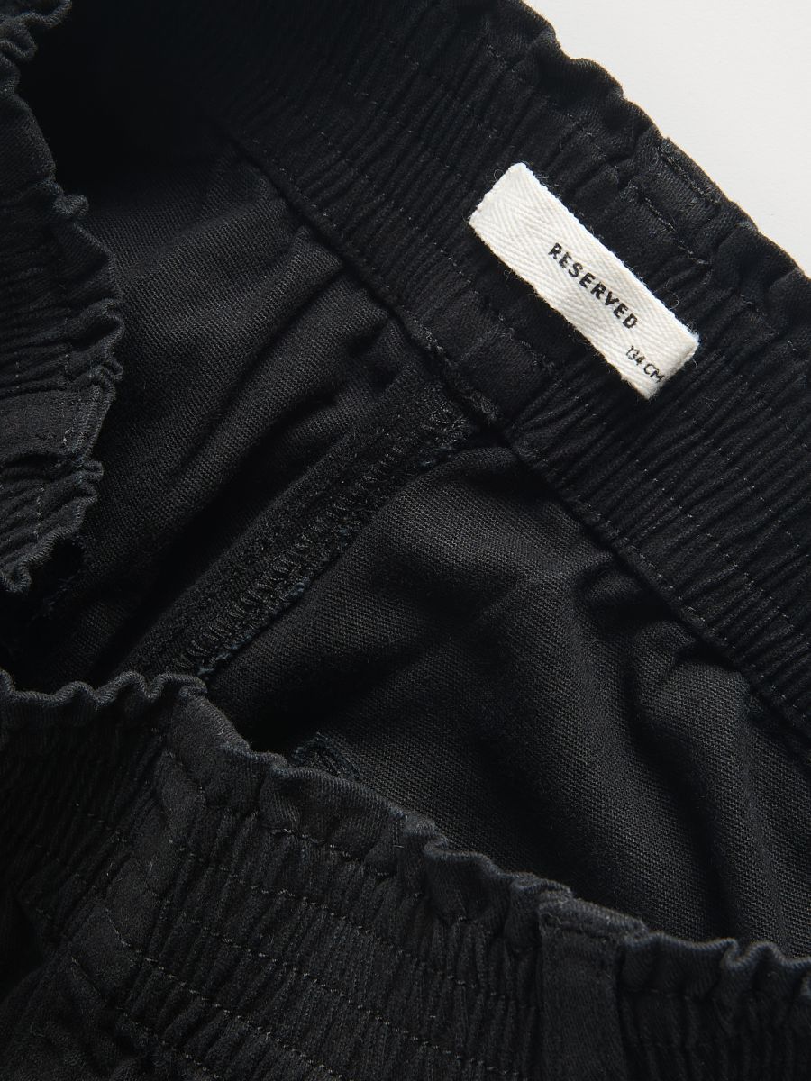 Broek met ketting - ZWART - RESERVED - 8