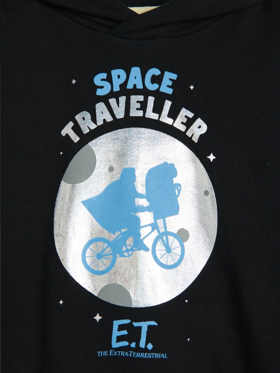 E.T. hoodie - black - RESERVED - 3