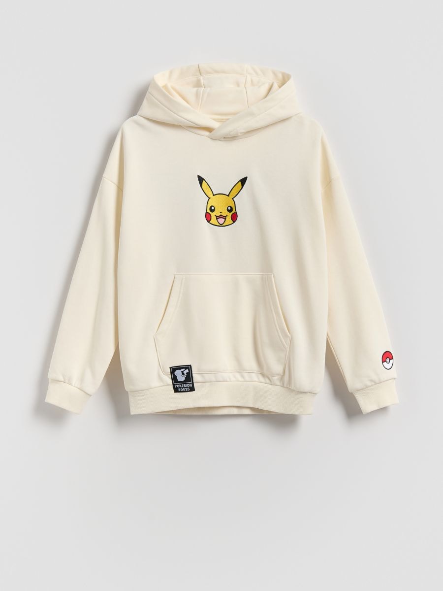 Bluza Pokémon - złamana biel - RESERVED