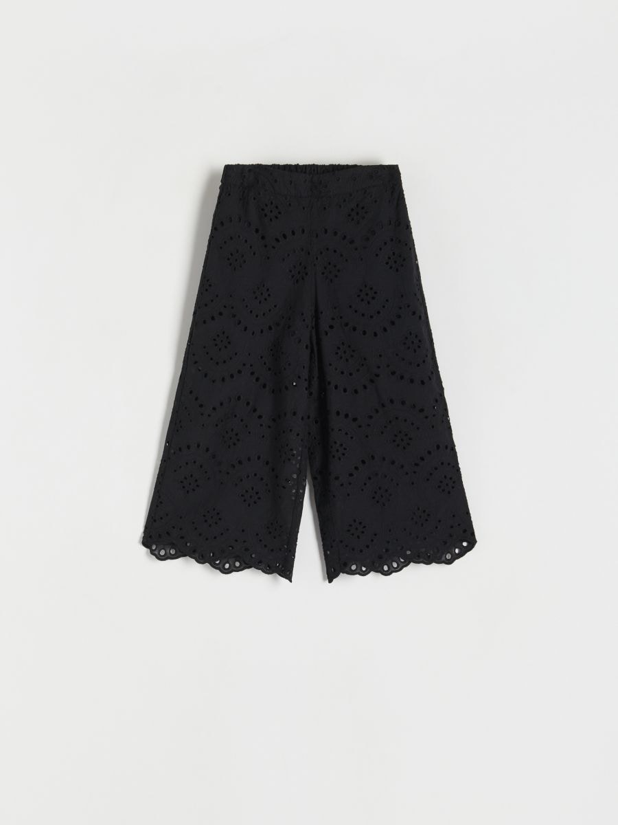 GIRLS` TROUSERS - fekete - RESERVED