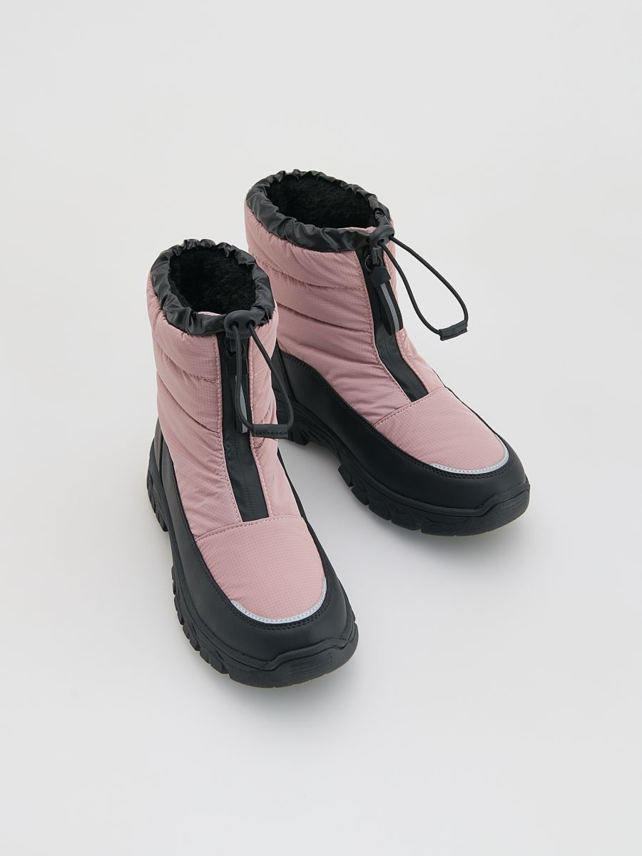 Insulated snow boots - spicy red - RESERVED