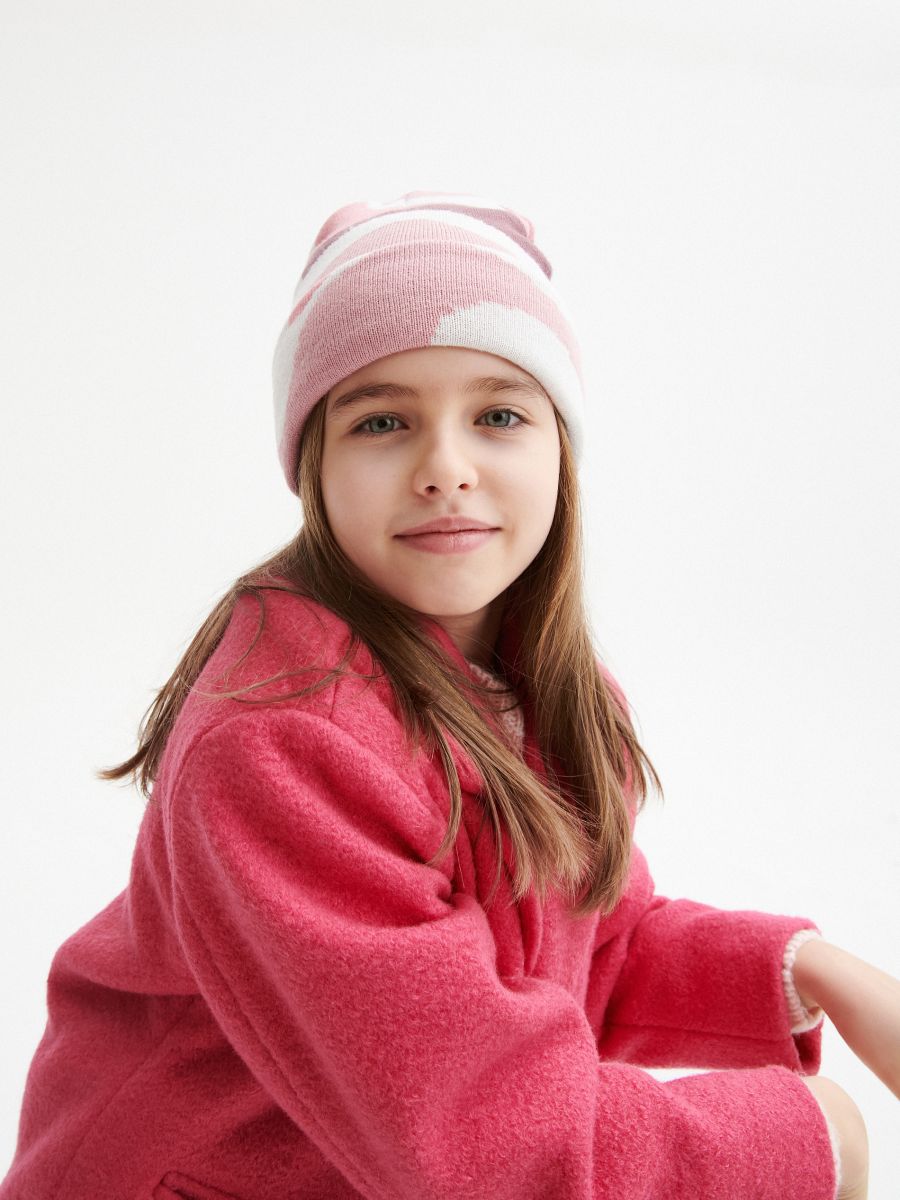Patterned beanie - multicolor - RESERVED - 2