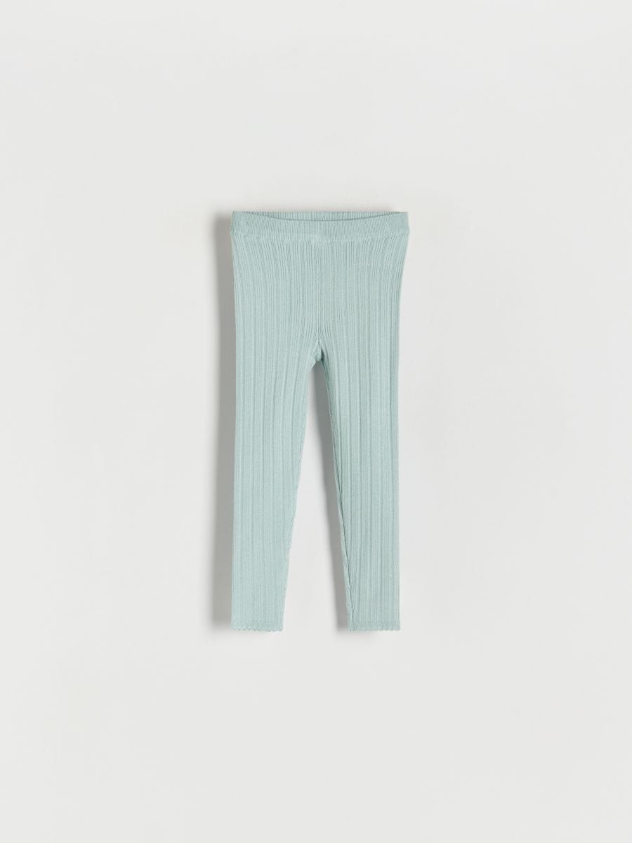 Leggings aus Rippstrickjersey Farbe dunkelgrau - HOUSE - 8247W-90X