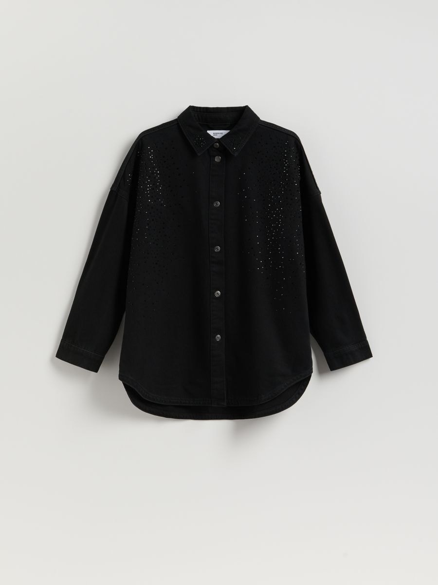LADIES` SHIRT - black - RESERVED