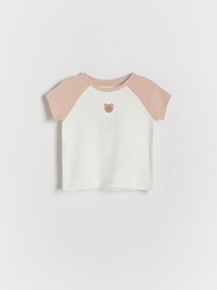 BABIES` T-SHIRT - pastel pink - RESERVED