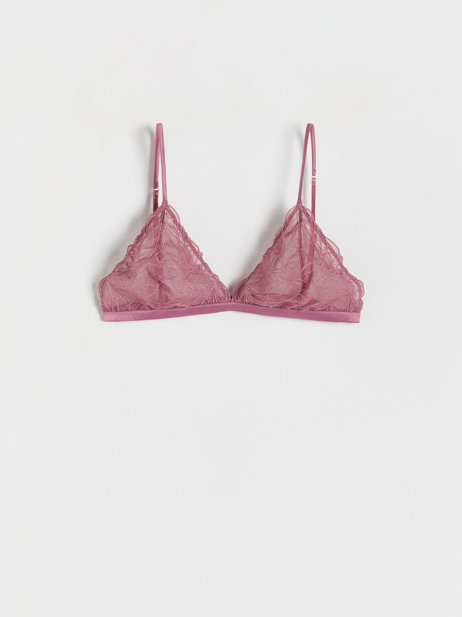 Soft mesh bra - mauve - RESERVED - 2