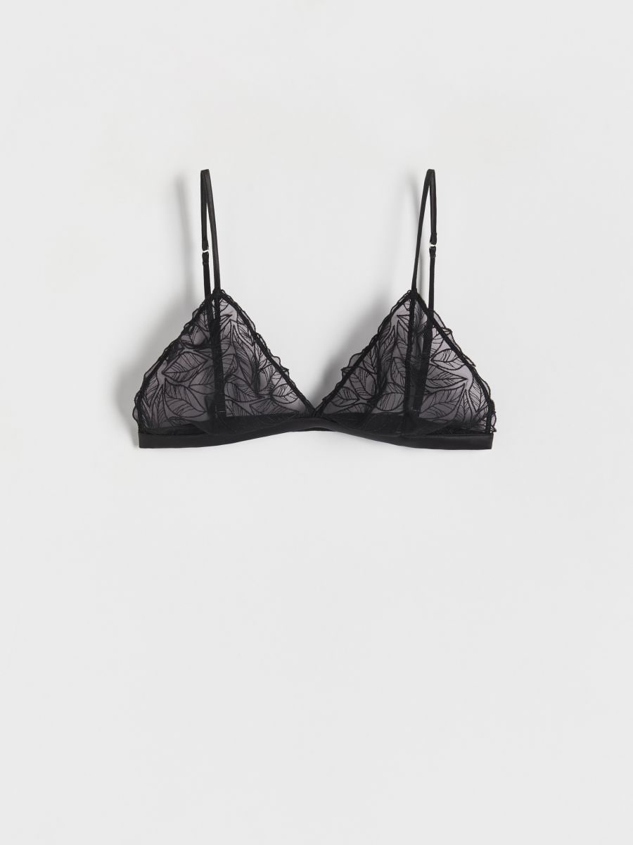 Soft mesh bra - black - RESERVED - 2