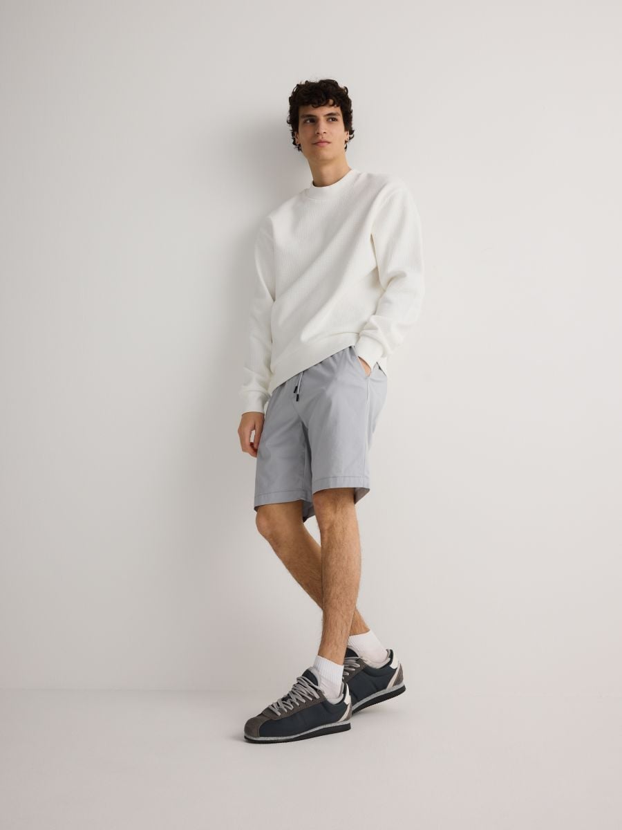 Jogger shorts - light grey - RESERVED - 2
