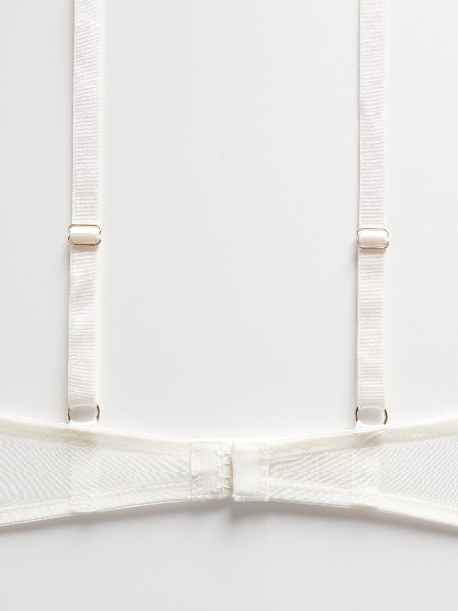 Soft mesh bra - beige - RESERVED - 5