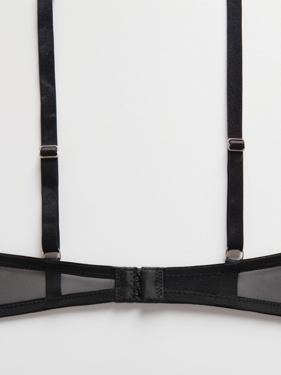 Soft mesh bra - black - RESERVED - 5