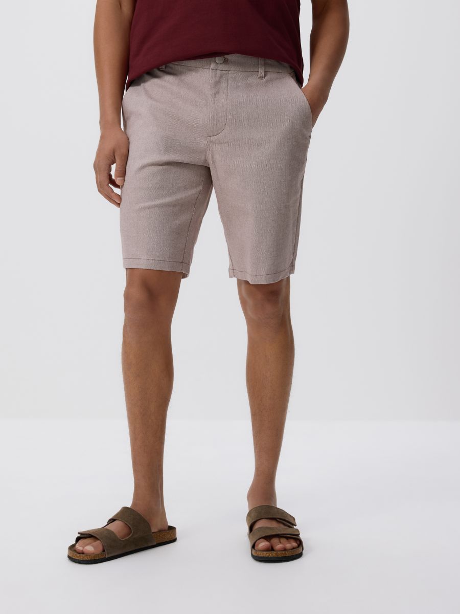 MEN`S SHORTS - mahogany - RESERVED