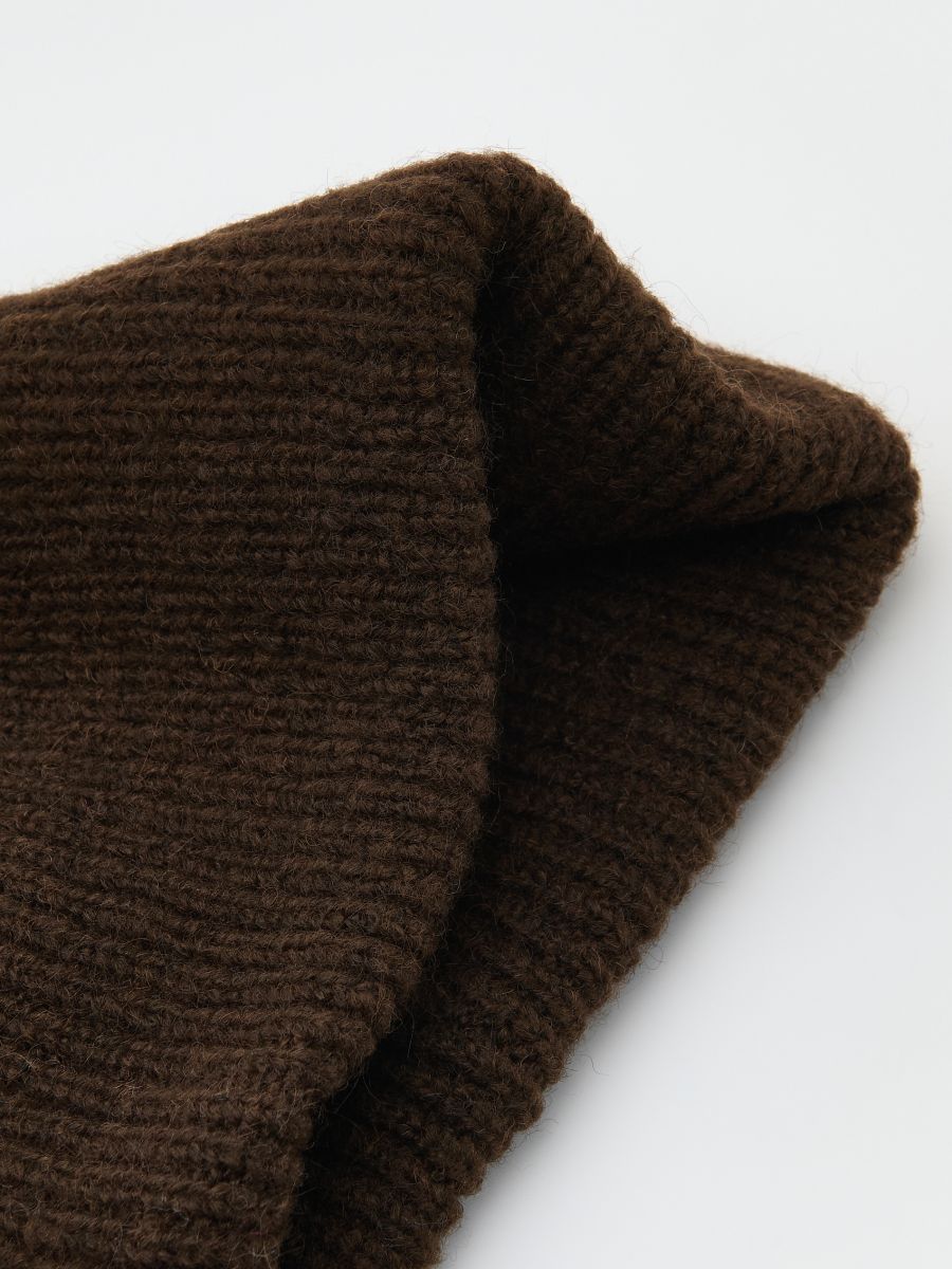 Beanie - dark brown - RESERVED - 2