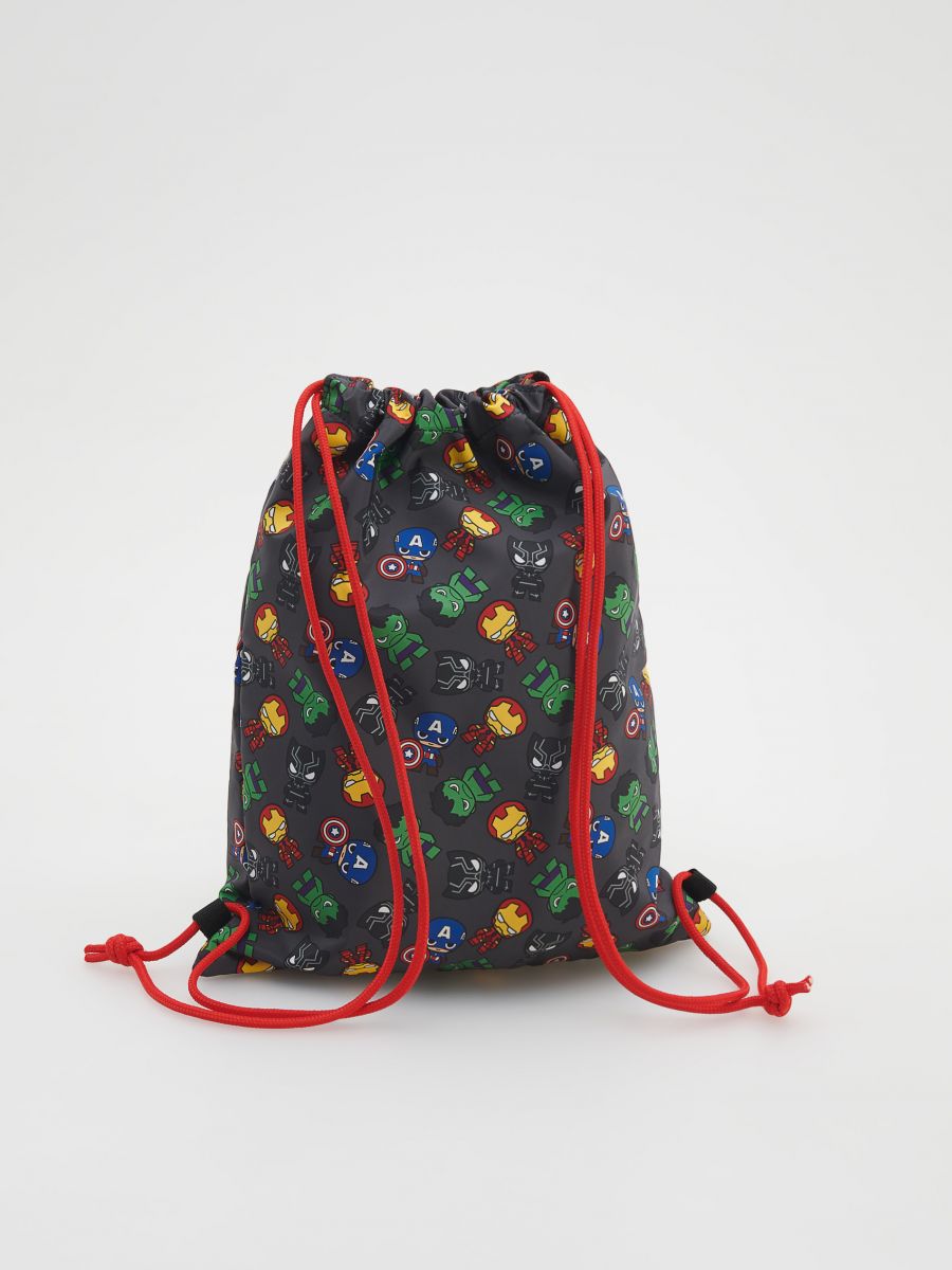 Marvel drawstring bag - black - RESERVED - 2