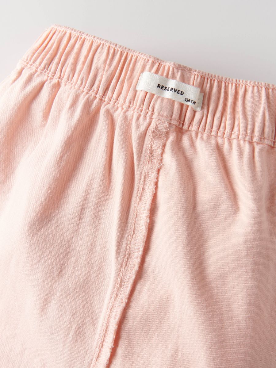 Trousers with chain detail - coral - RESERVED - 6
