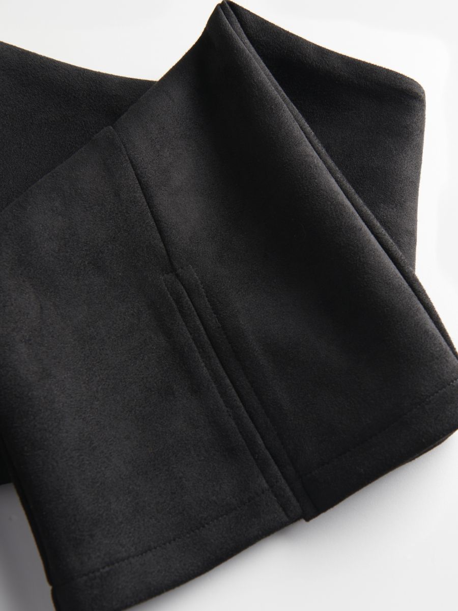 Trousers with split hems - black - RESERVED - 6
