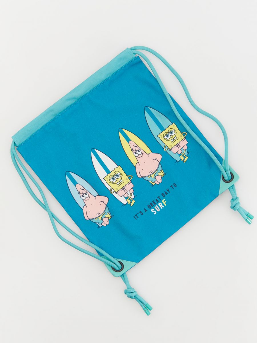CHILDREN`S SACK - turquoise - RESERVED - 4