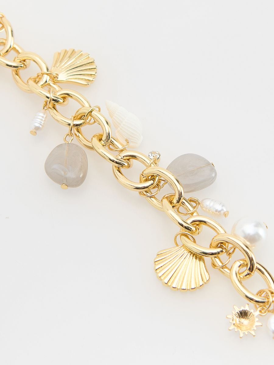 Bracelet with pendants - multicolor - RESERVED - 2