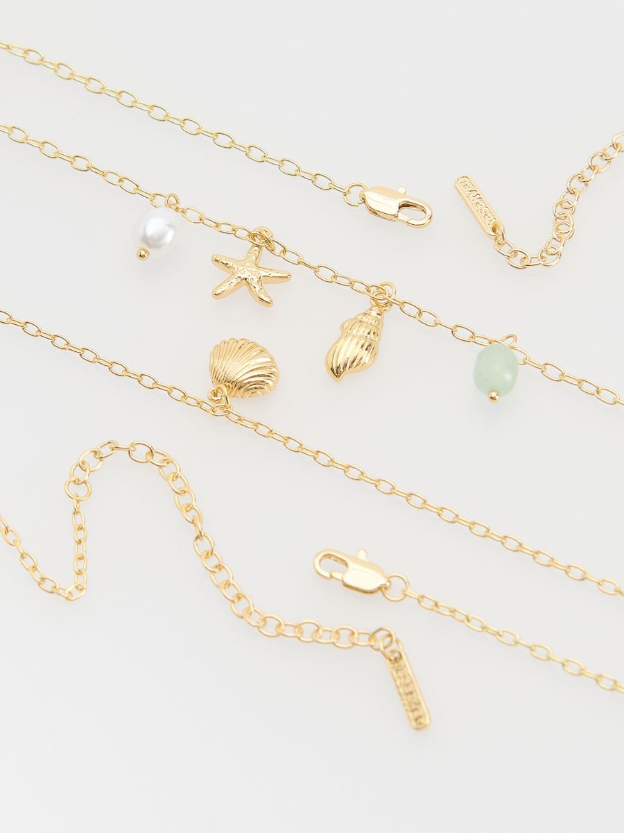 Ensemble de colliers avec pendentifs - Multicolore - RESERVED - 3