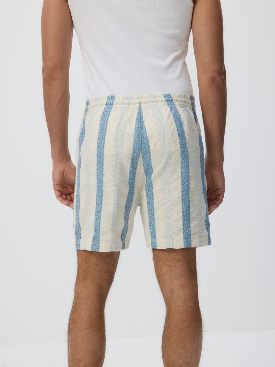 Pamučni jogger šorts - bledoplavo - RESERVED - 4