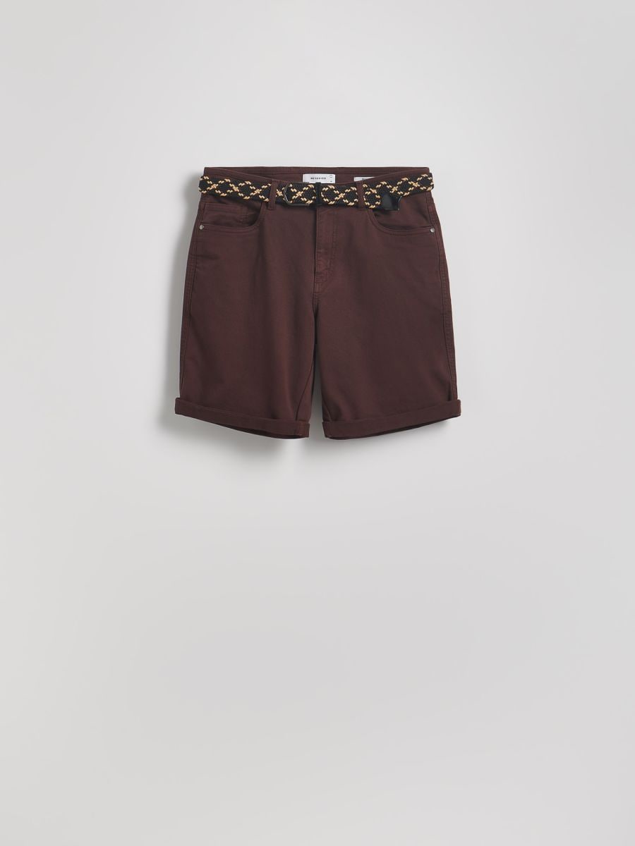 Regular shorts - maroon - RESERVED - 4