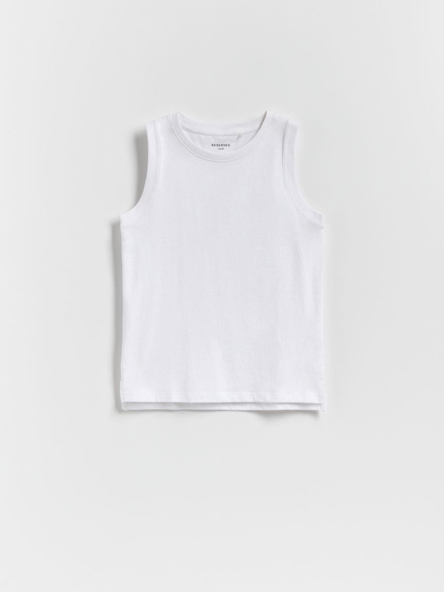 Ärmelloses Shirt 2er-Pack - schwarz - RESERVED - 4