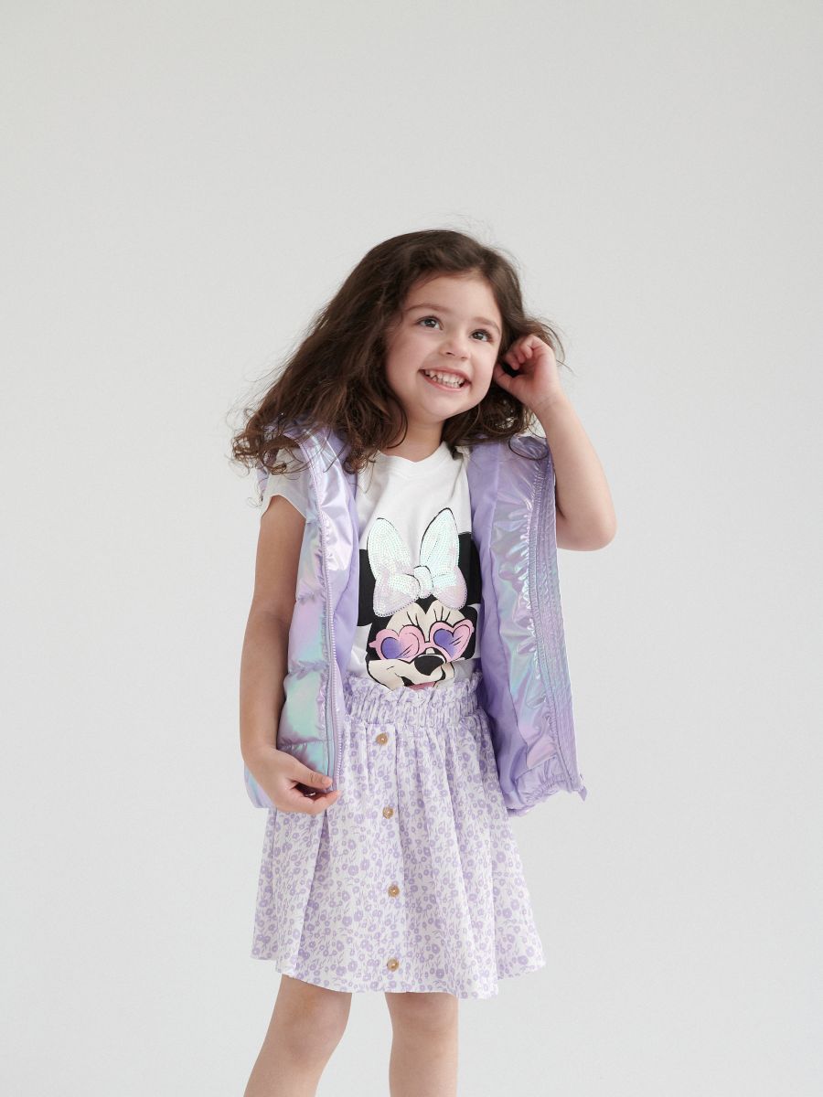 Vest with holographic effect - multicolor - RESERVED - 3
