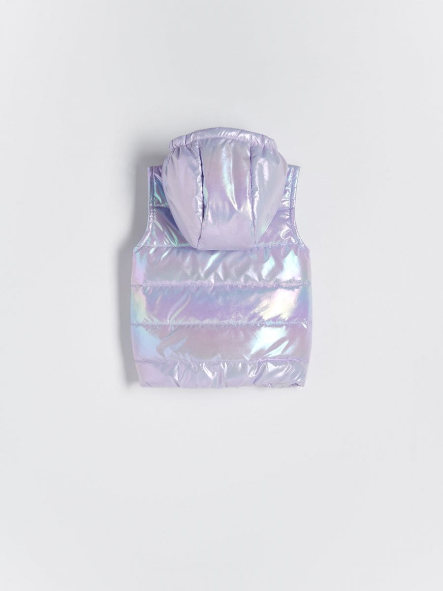 Vest with holographic effect - multicolor - RESERVED - 4
