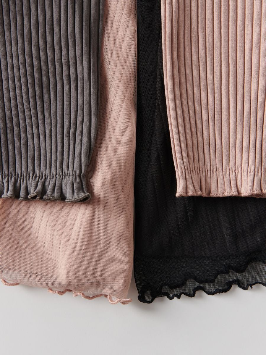 Dress with tulle bottom - dark grey - RESERVED - 7
