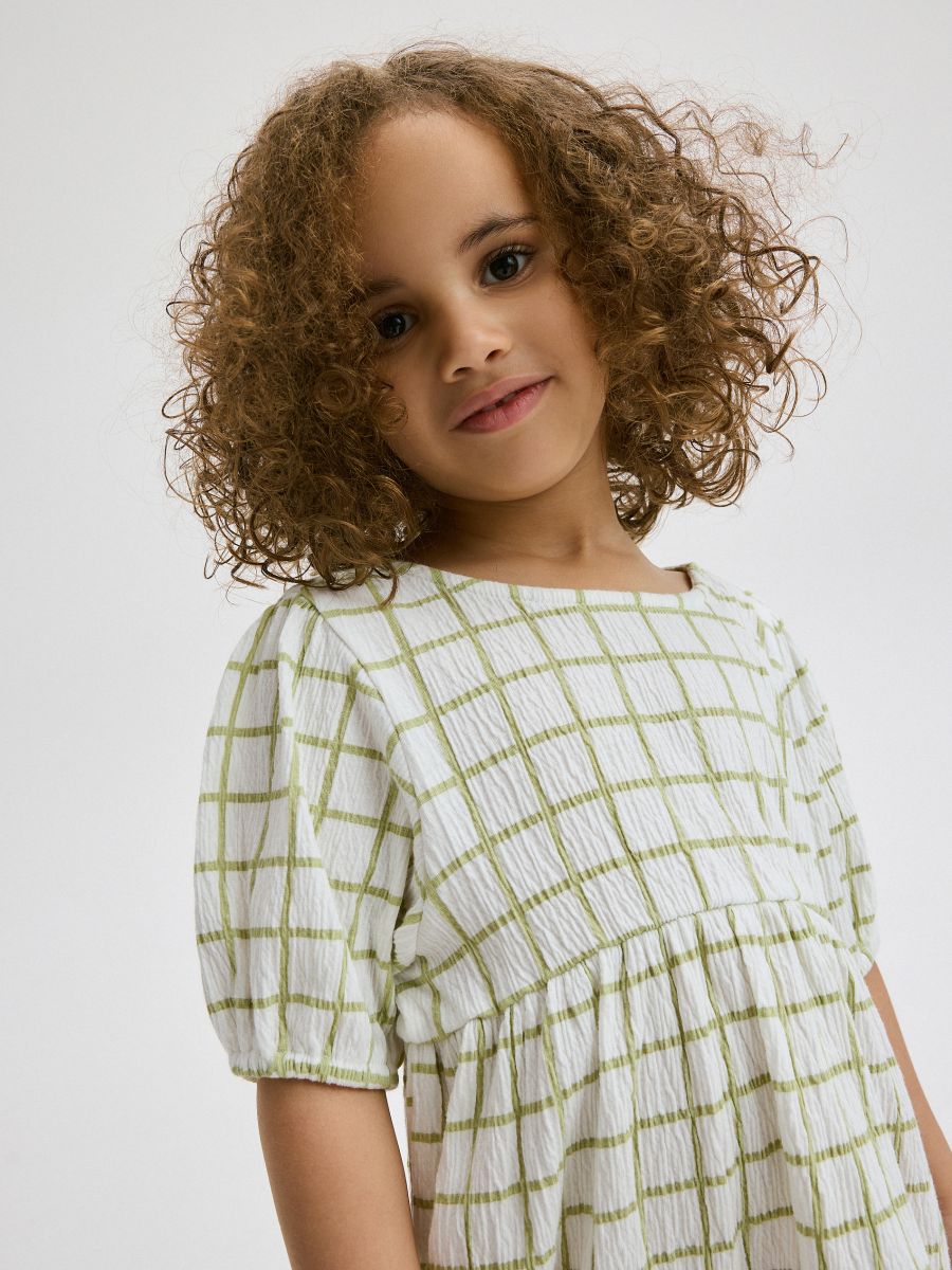 Check dress - multicolor - RESERVED - 2