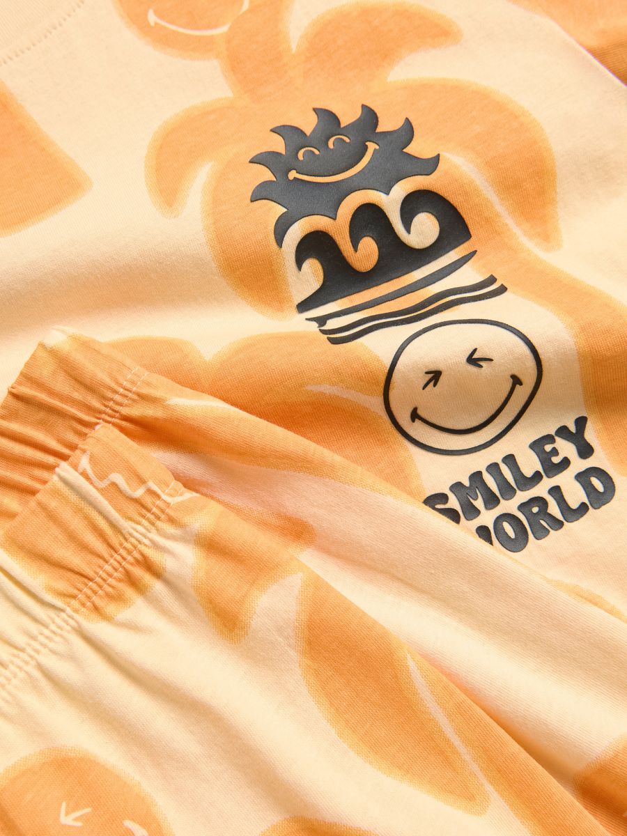Ensemble de pyjama en coton SmileyWorld® - orange clair - RESERVED - 2