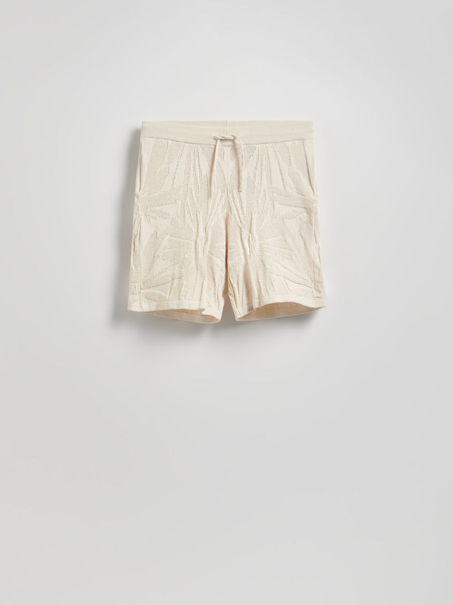 MEN`S SHORTS - beige - RESERVED