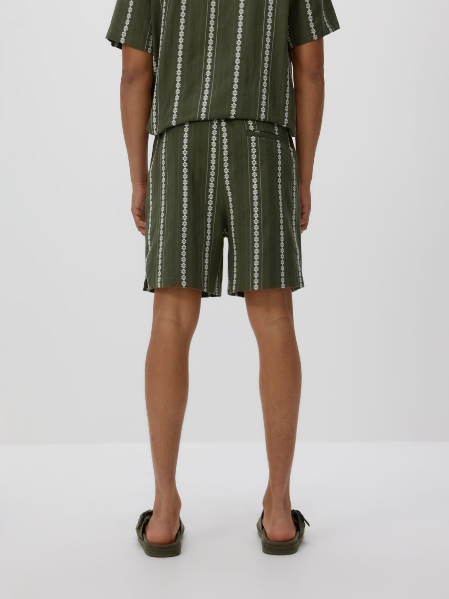 Regular structural shorts - dark green - RESERVED - 5