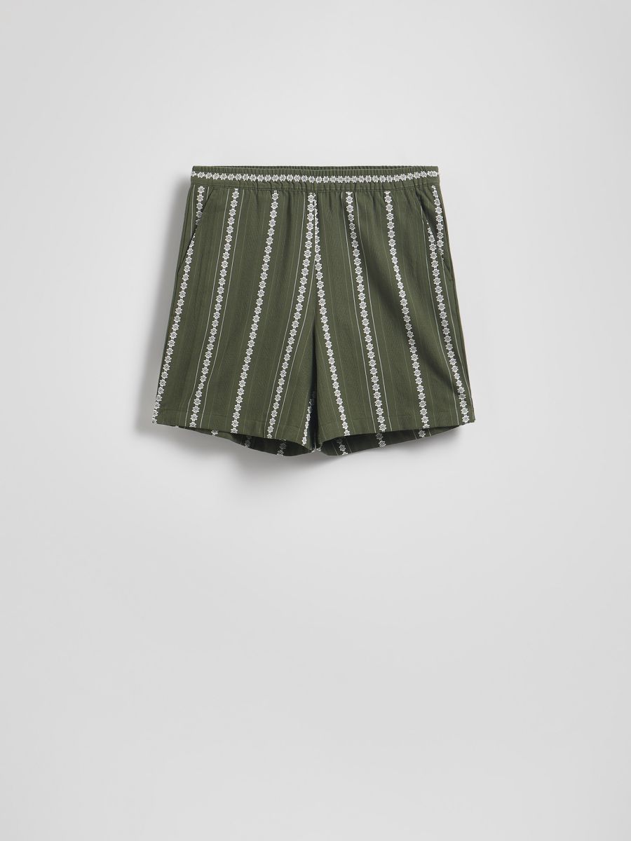 Regular structural shorts - dark green - RESERVED - 6