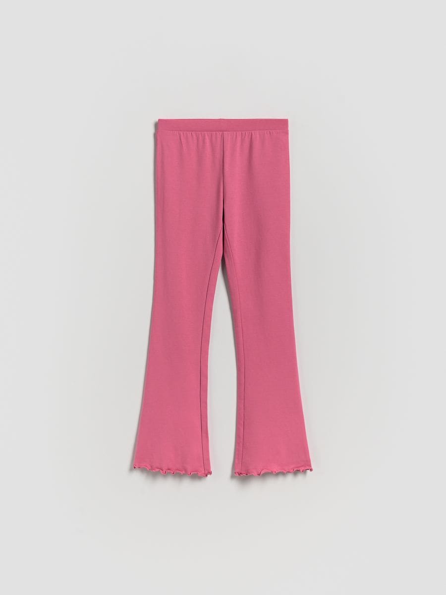 Flared leggings - pink - RESERVED