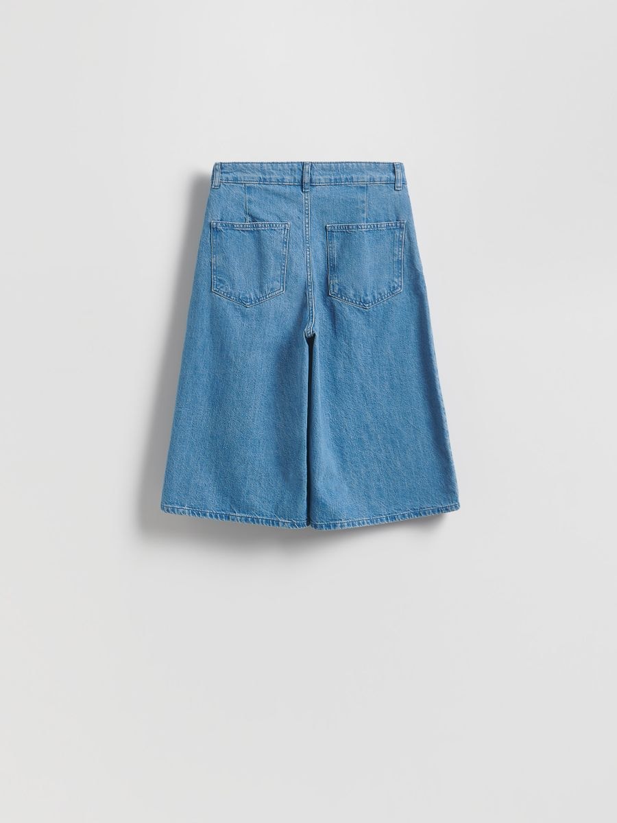 Šorts sa faltama - plava - RESERVED - 8