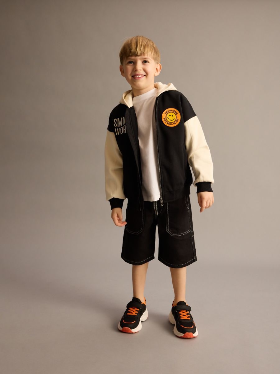 SmileyWorld® bomber jacket - black - RESERVED - 4