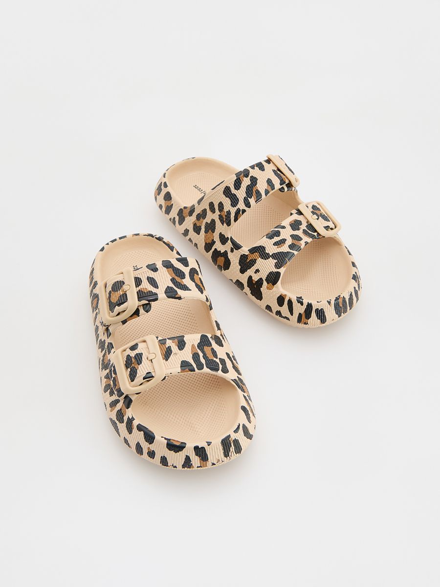 GIRLS` STRAPPY SANDALS - nude - RESERVED