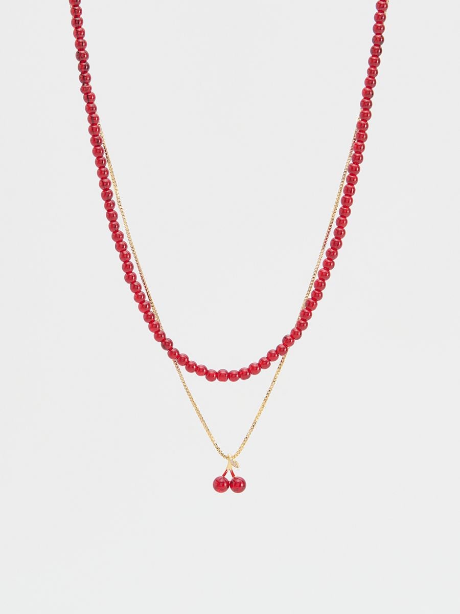 Necklaces set - multicolor - RESERVED - 2