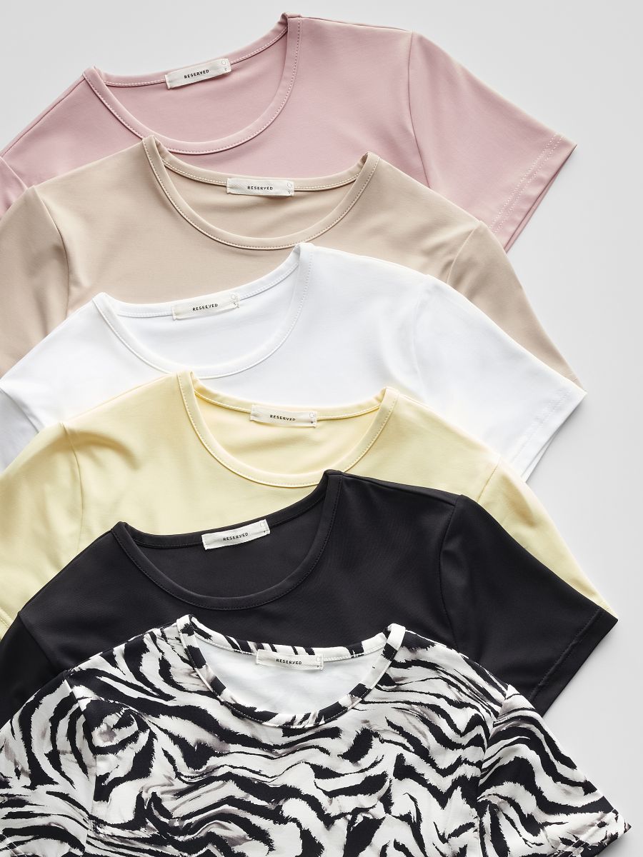 Patterned t-shirt - multicolor - RESERVED - 7