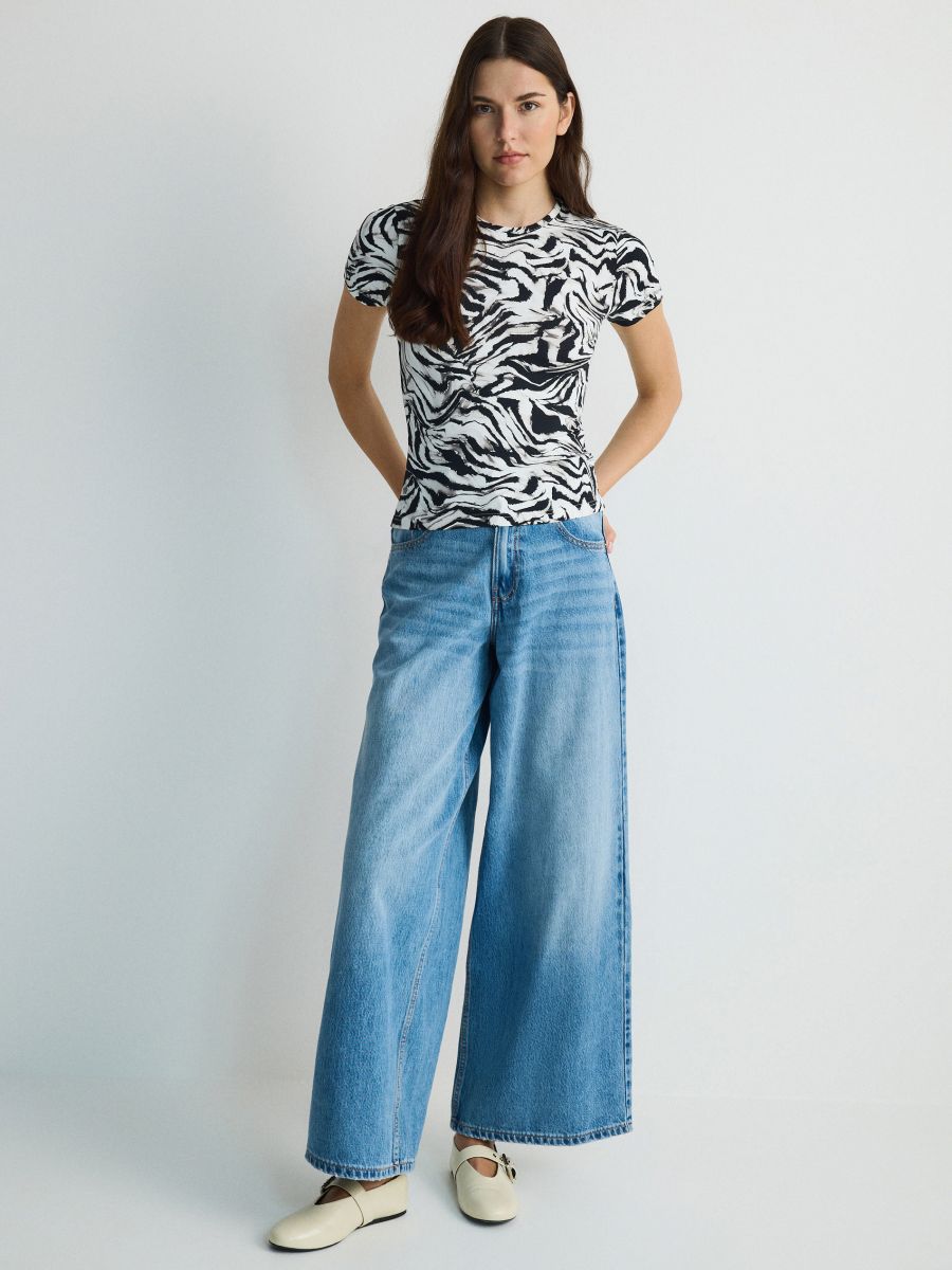 Patterned t-shirt - multicolor - RESERVED - 2