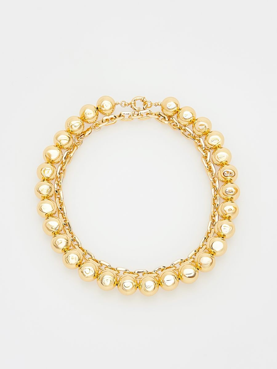 Set di collane placcate oro - oro - RESERVED - 5