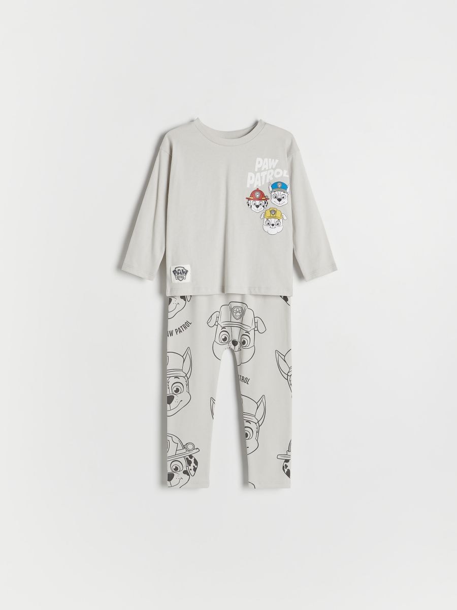 BOYS` BLOUSE & TROUSERS - Gris clair - RESERVED