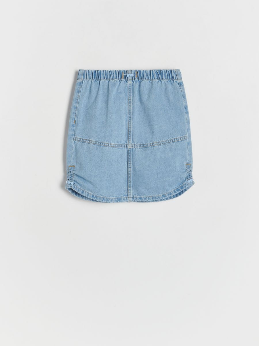 Jeansowa spódnica - niebieski - RESERVED